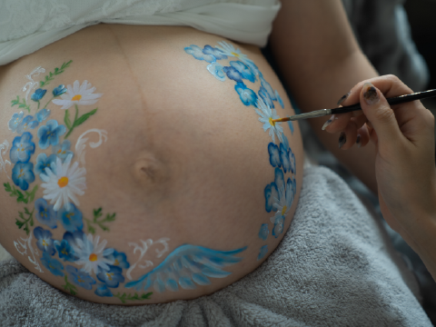 マタニティペイント