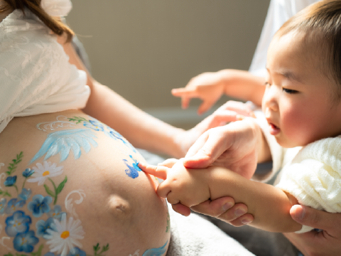 マタニティペイント